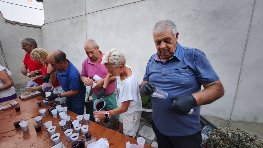 Las peñas activan la fiesta en Cantalpino