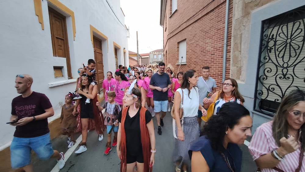 Las peñas activan la fiesta en Cantalpino