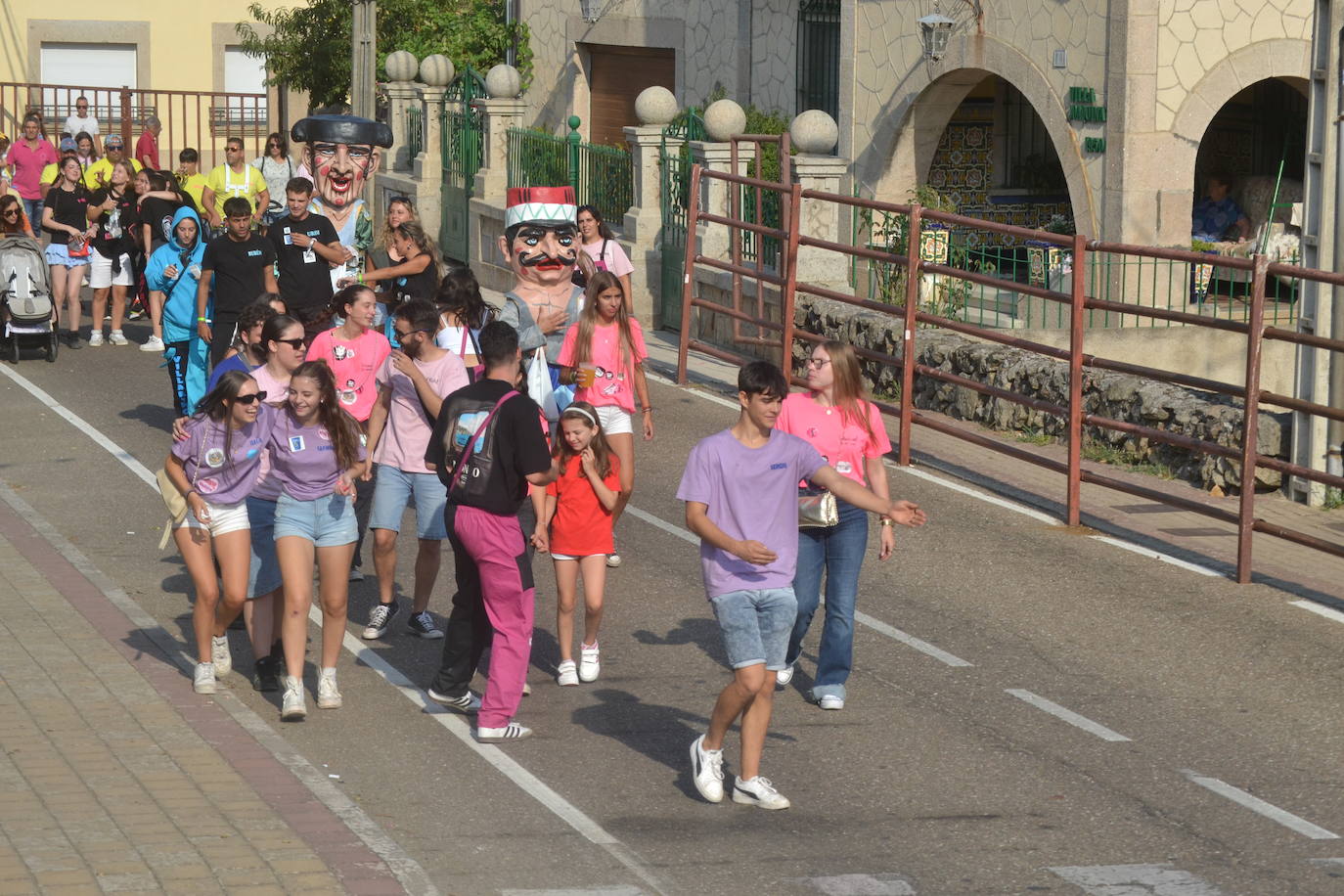 Rápido encierro en Villarino de los Aires
