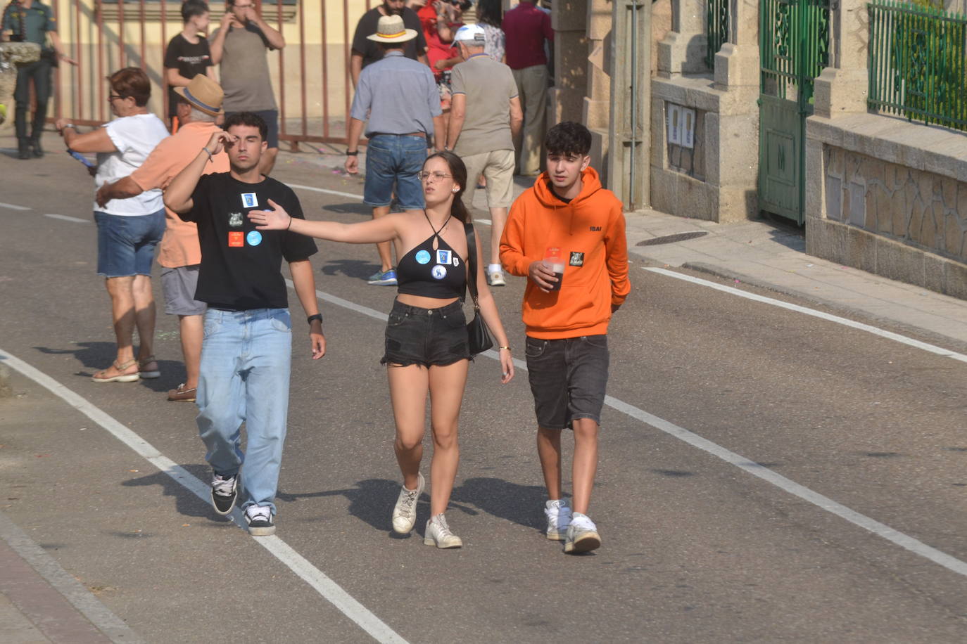 Rápido encierro en Villarino de los Aires