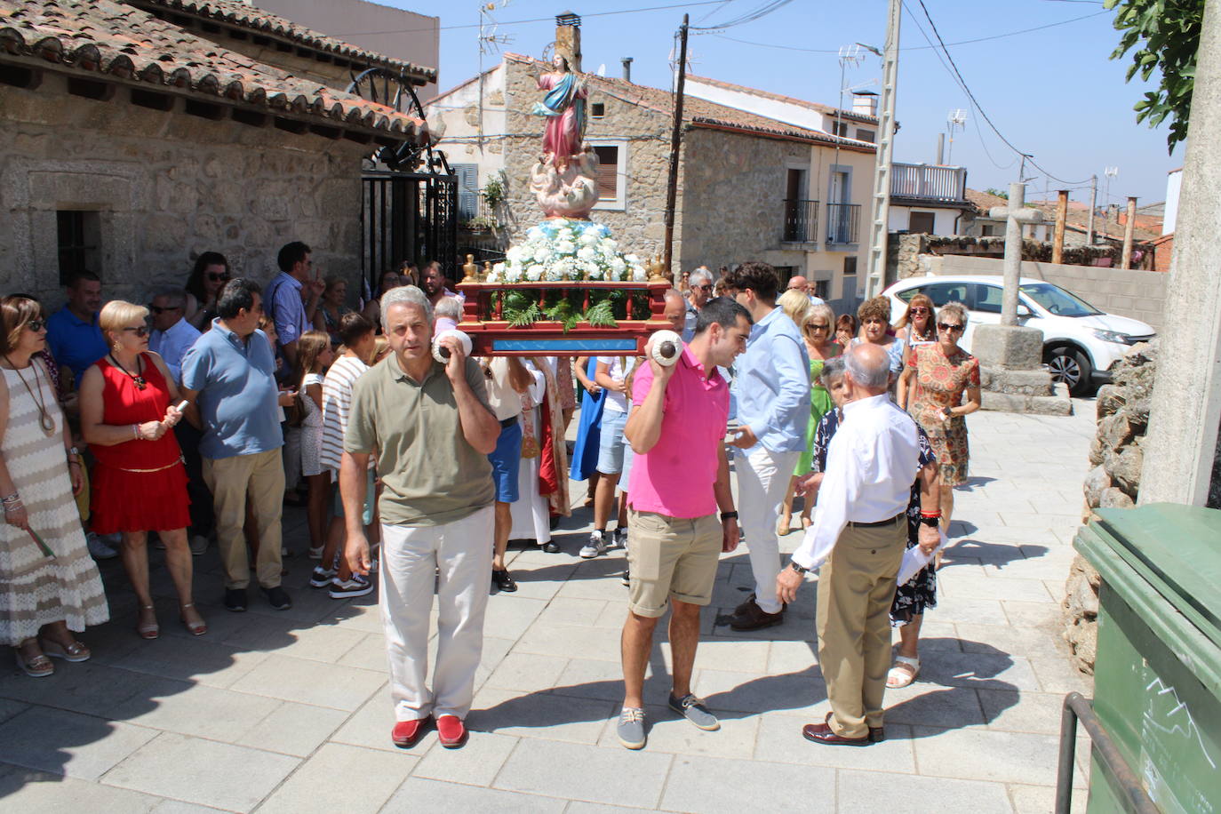 Sanchotello no falta a su cita con la Virgen de la Asunción