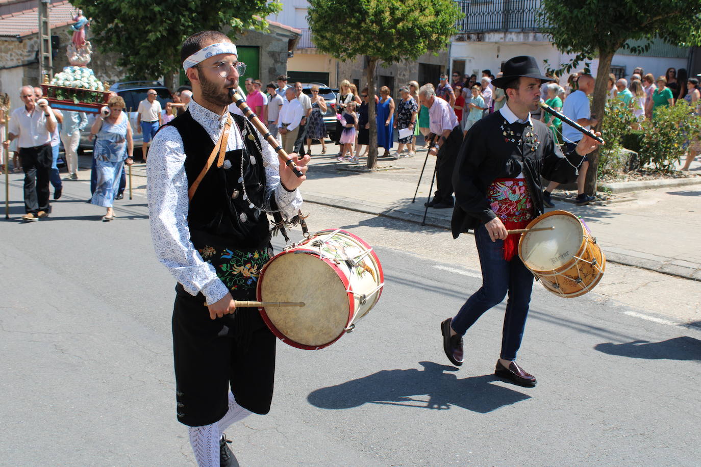 Sanchotello no falta a su cita con la Virgen de la Asunción