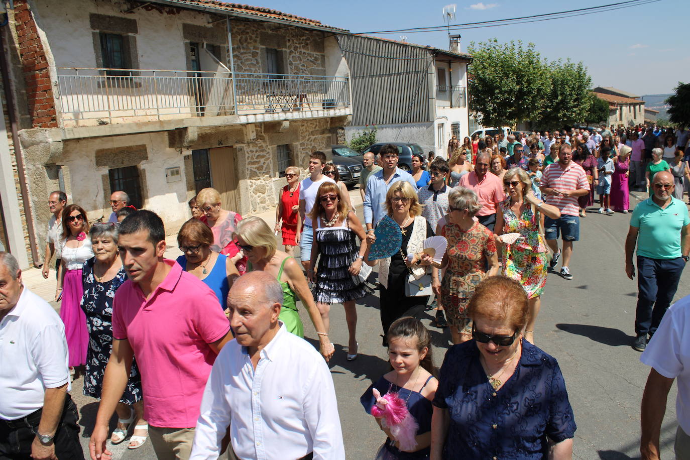 Sanchotello no falta a su cita con la Virgen de la Asunción
