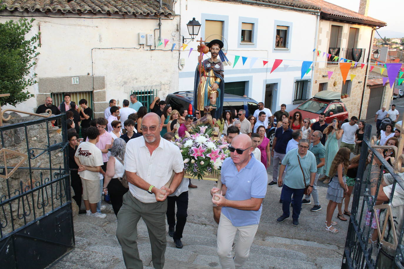 Puente del Congosto honra a la Virgen de la Asunción como antesala del día grande en honor a San Roque