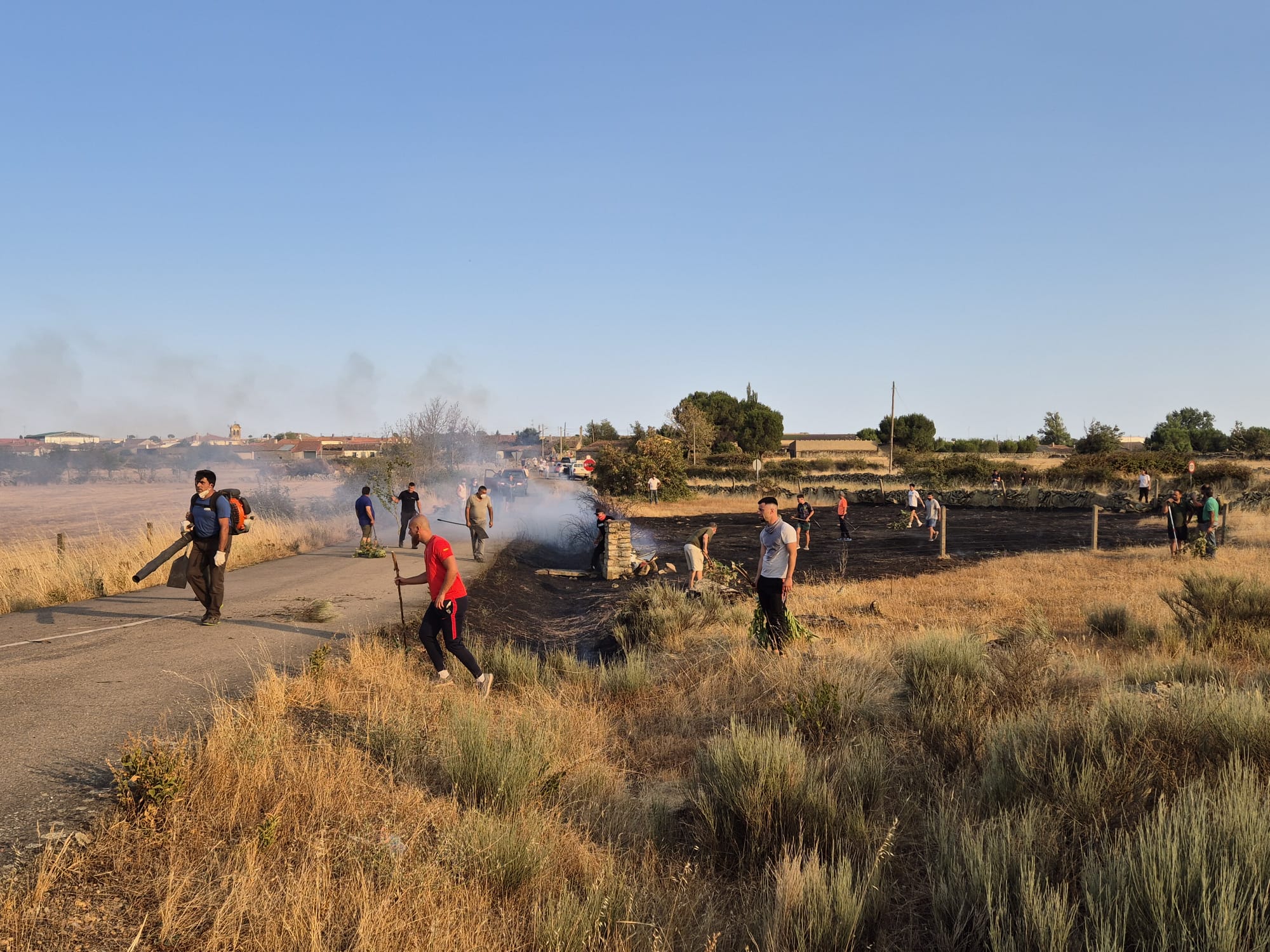 Los incendios de la provincia de este sábado, en imágenes