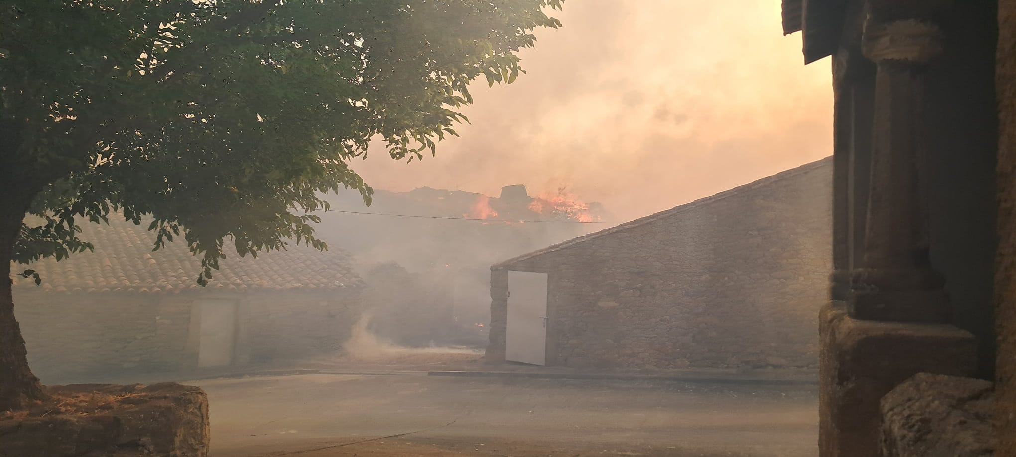 Los incendios de la provincia de este sábado, en imágenes