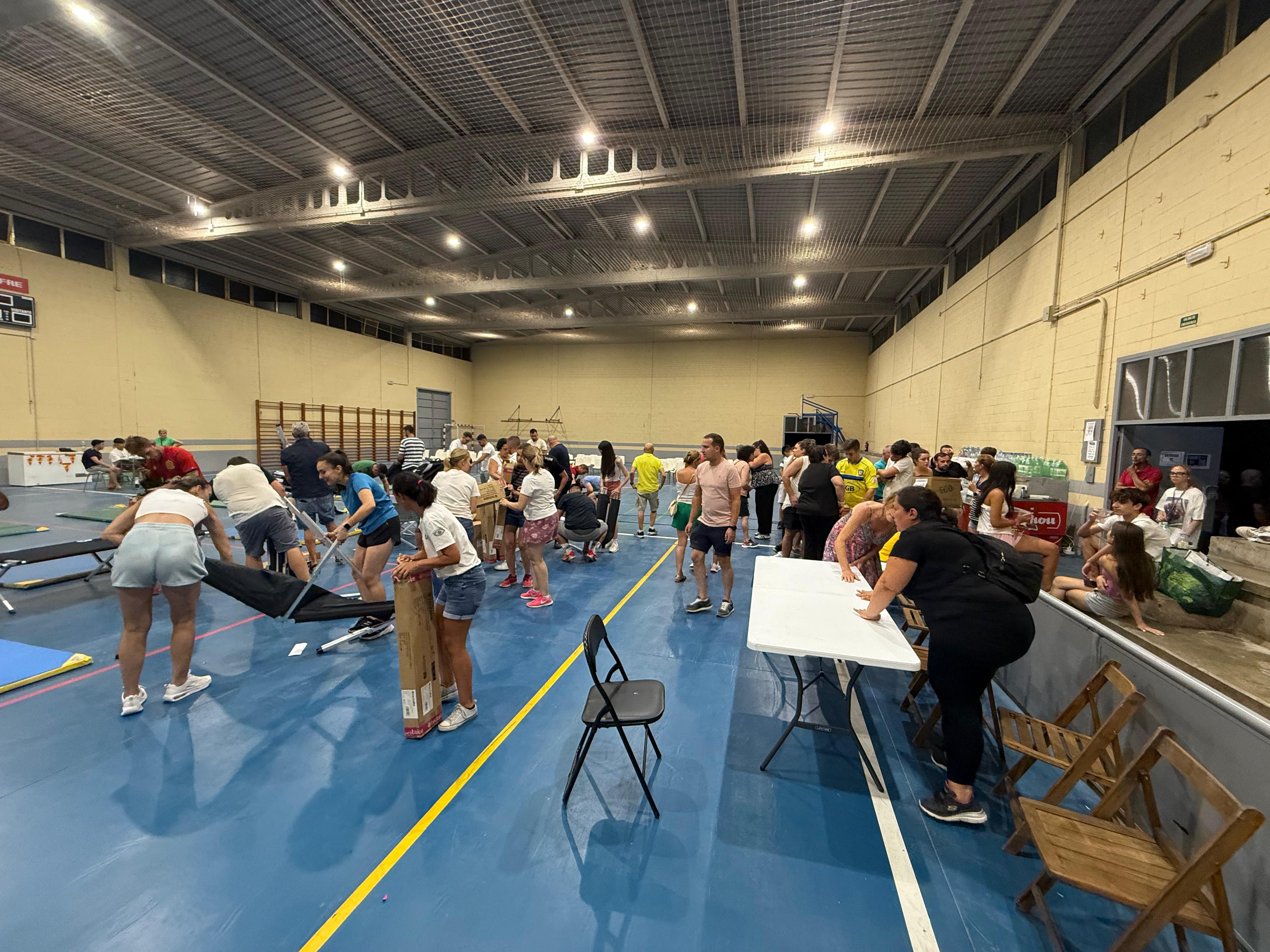 La noche más larga para los que huyeron del incendio y que fueron acogidos en Ledesma: &quot;La gente llegaba con muchos nervios&quot;