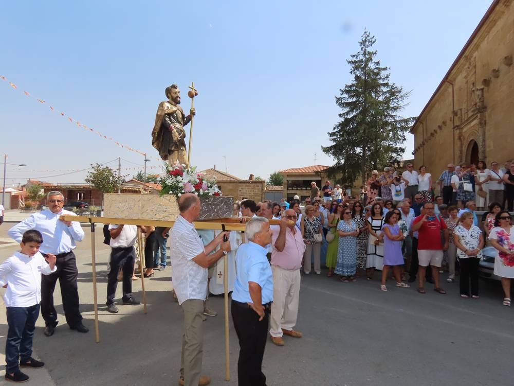 Bailes charros para San Roque en Babilafuente