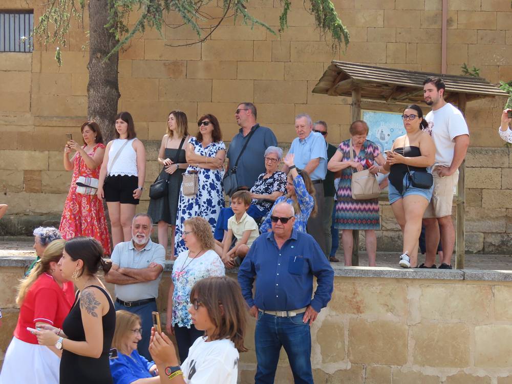 Bailes charros para San Roque en Babilafuente
