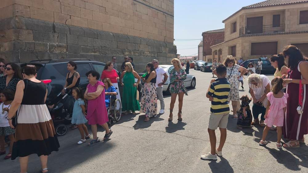 Bailes charros para San Roque en Babilafuente