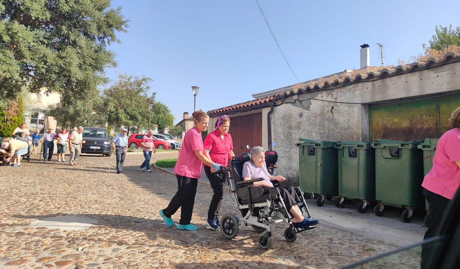 La noche más larga para los que huyeron del incendio y que fueron acogidos en Ledesma: &quot;La gente llegaba con muchos nervios&quot;