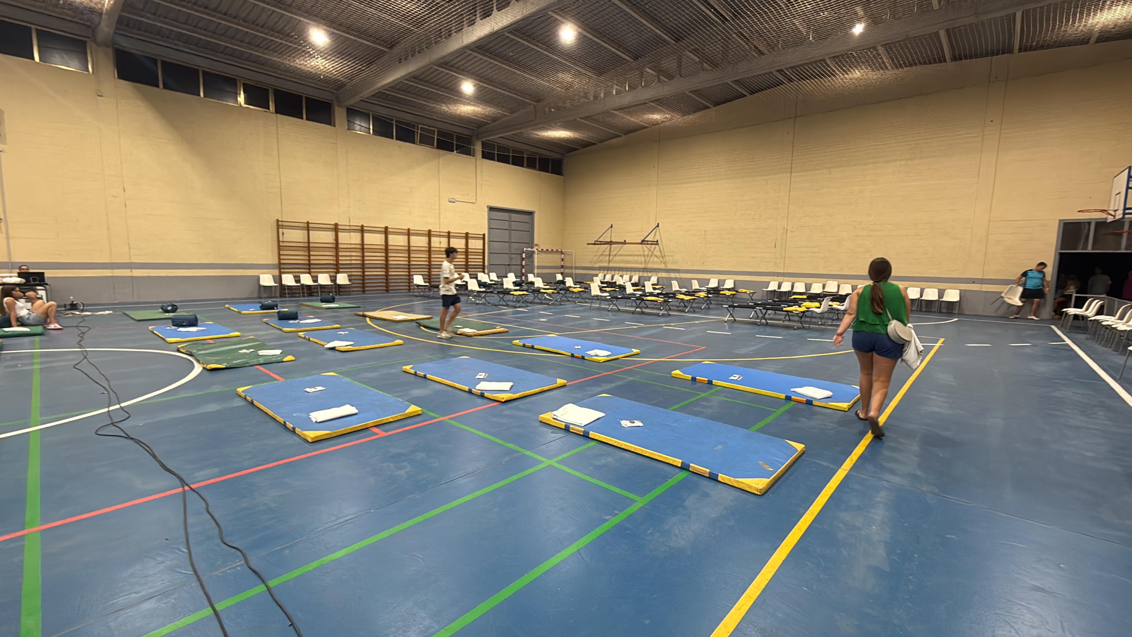 La noche más larga para los que huyeron del incendio y que fueron acogidos en Ledesma: &quot;La gente llegaba con muchos nervios&quot;