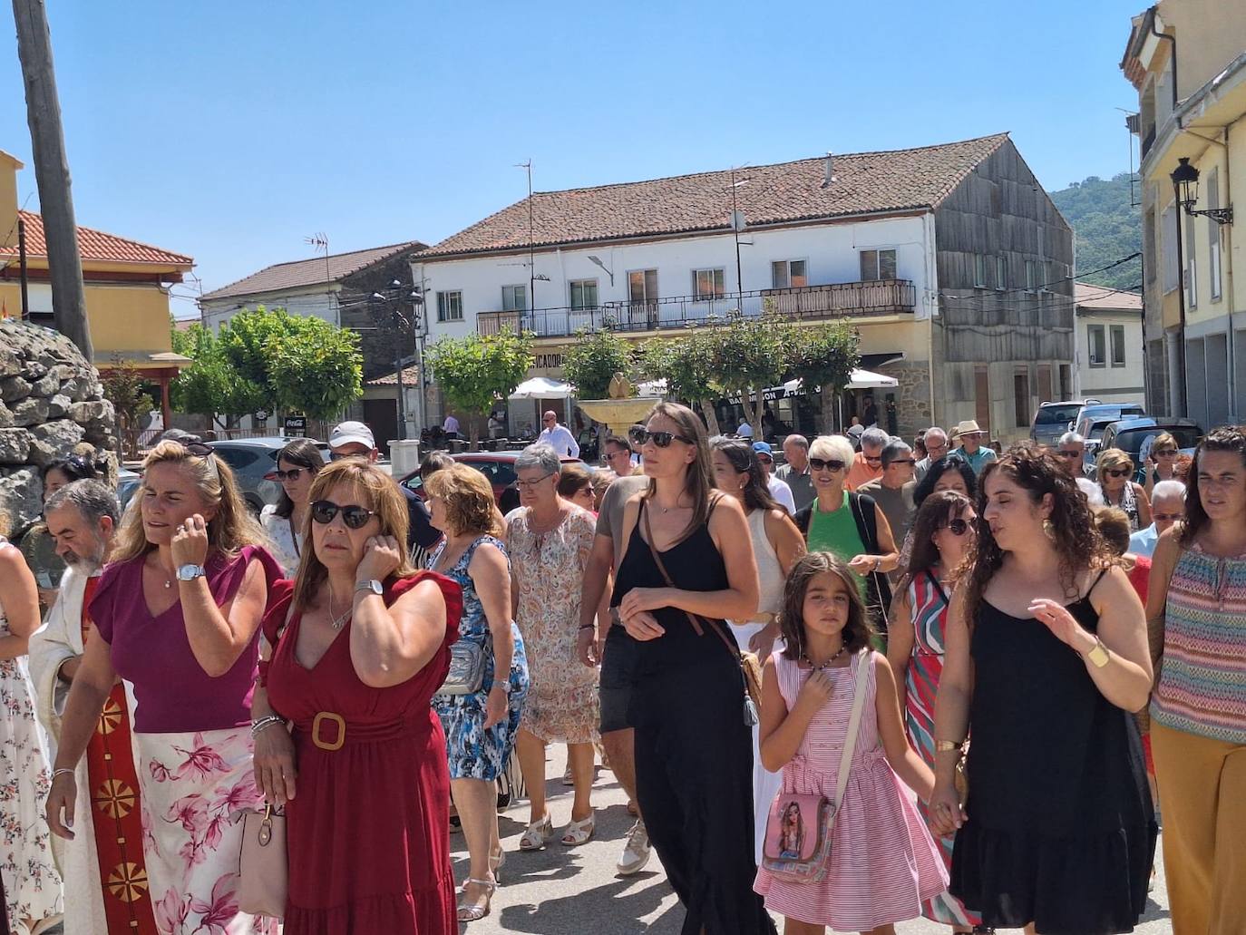 Sorihuela acompaña a la Virgen de la Asunción en su día de fiesta