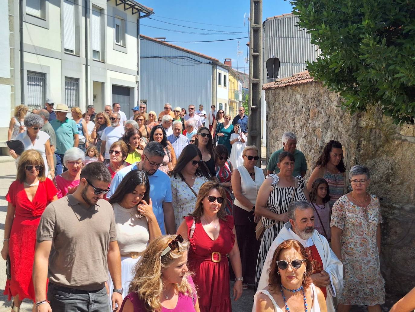 Sorihuela acompaña a la Virgen de la Asunción en su día de fiesta