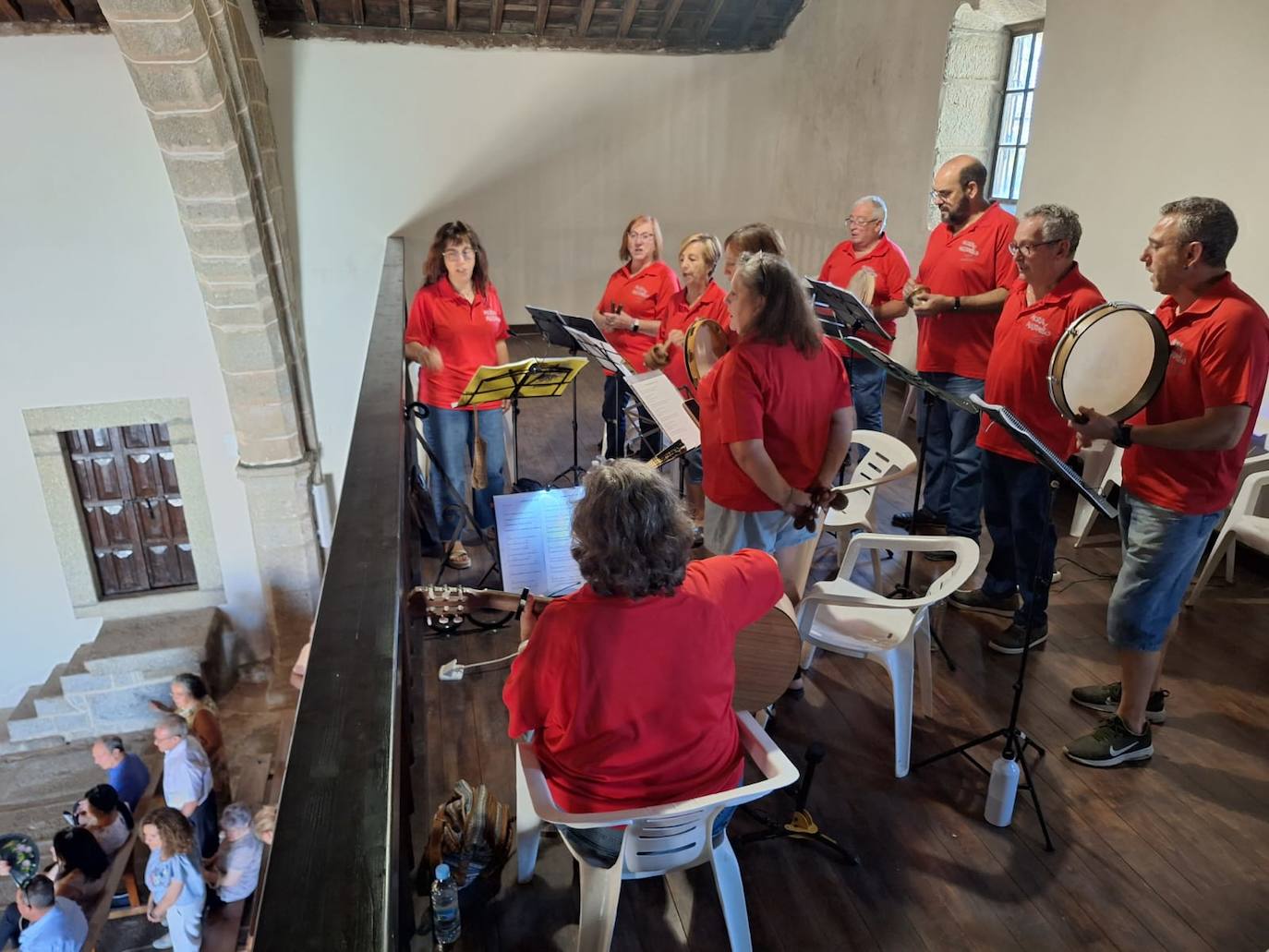 Sorihuela acompaña a la Virgen de la Asunción en su día de fiesta