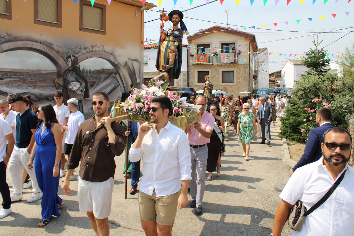 Espíritu festivo y solidario en Puente del Congosto