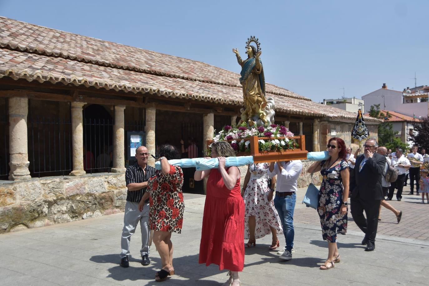 Carbajosa rinde honores a San Roque