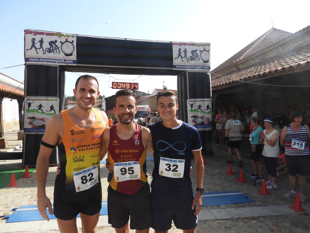 La Carrera Popular El Cabaco celebra su primera edición con una gran acogida