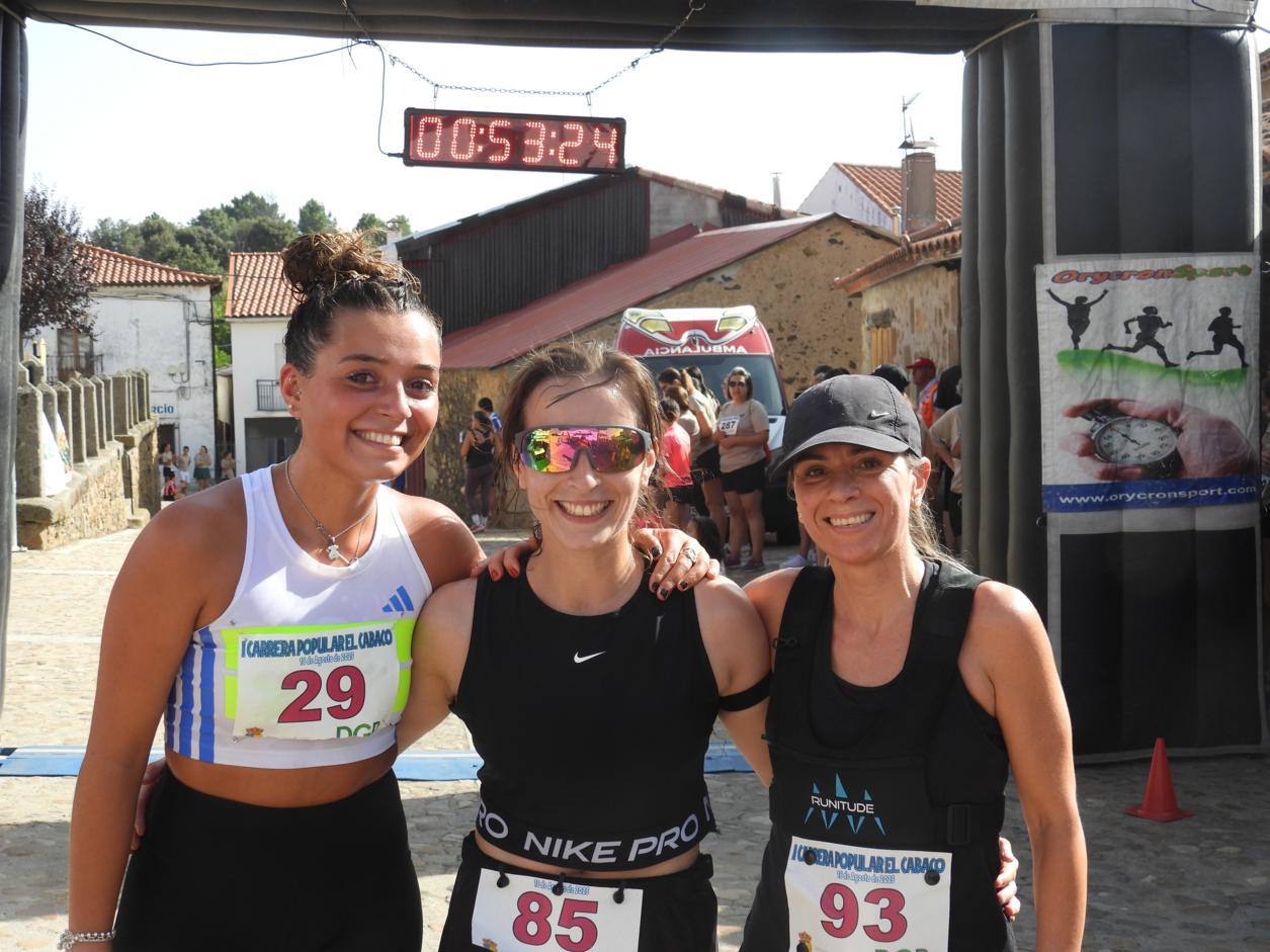 La Carrera Popular El Cabaco celebra su primera edición con una gran acogida