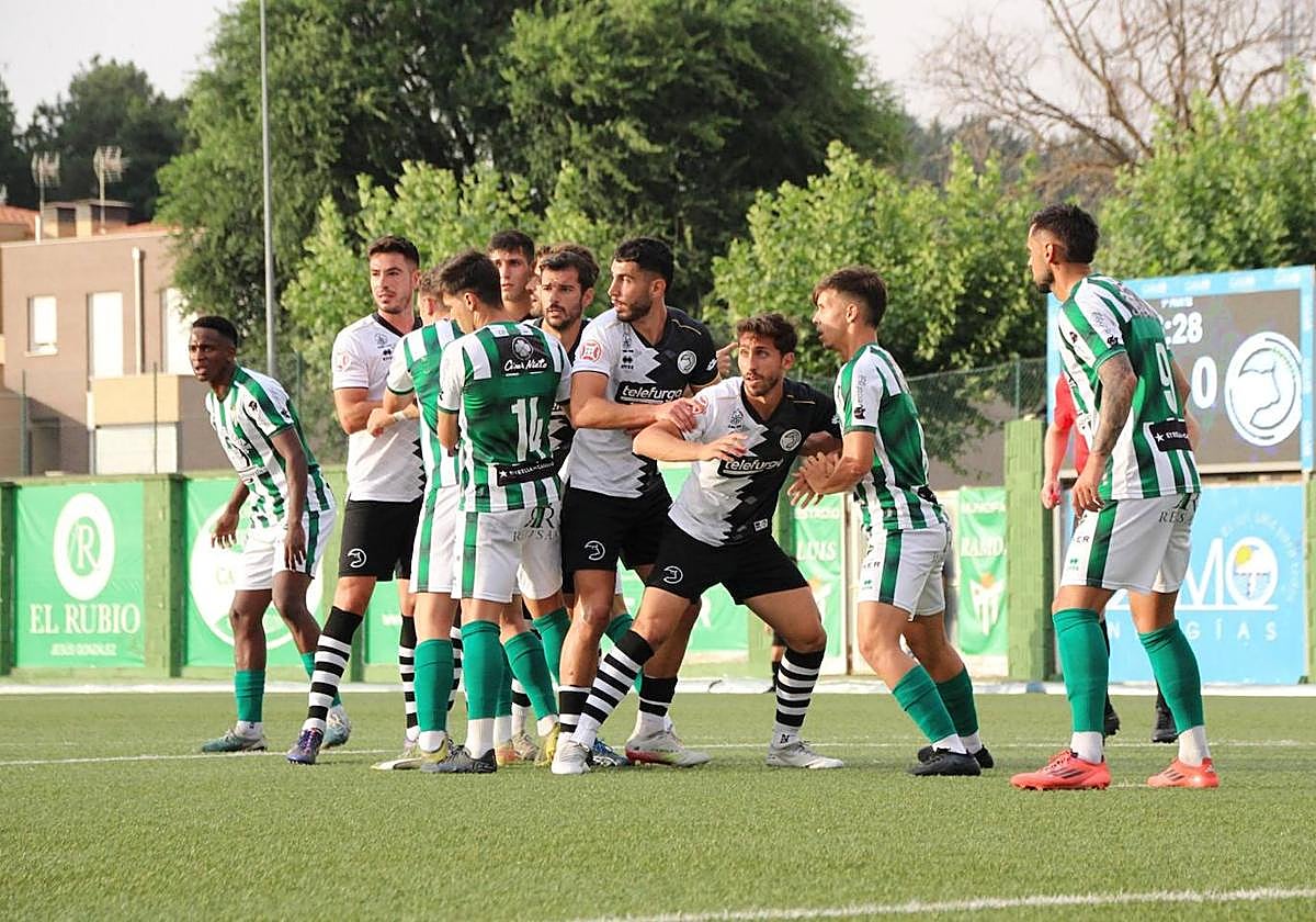 Lance del choque en Guijuelo.
