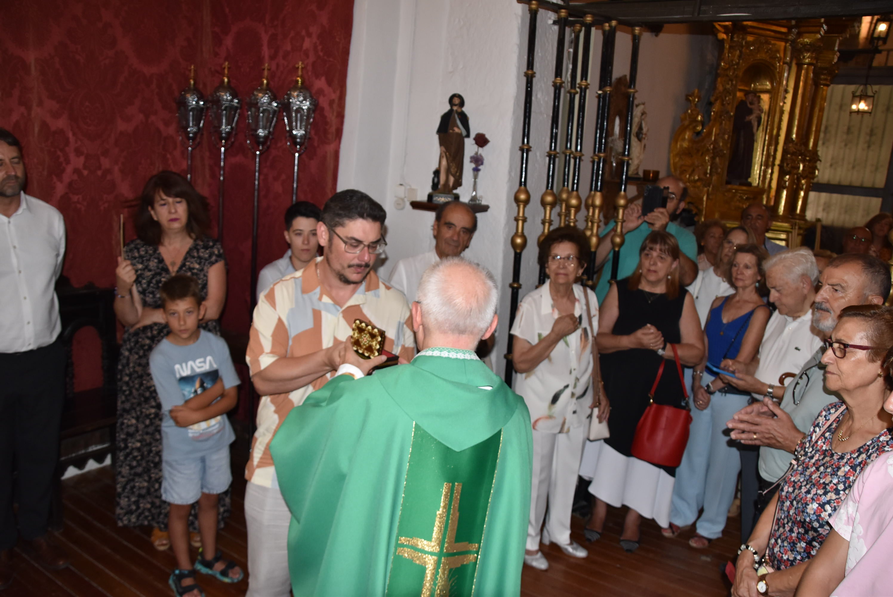 La iglesia de Santa María de Béjar estrena la rehabilitada capilla de Jesús Nazareno