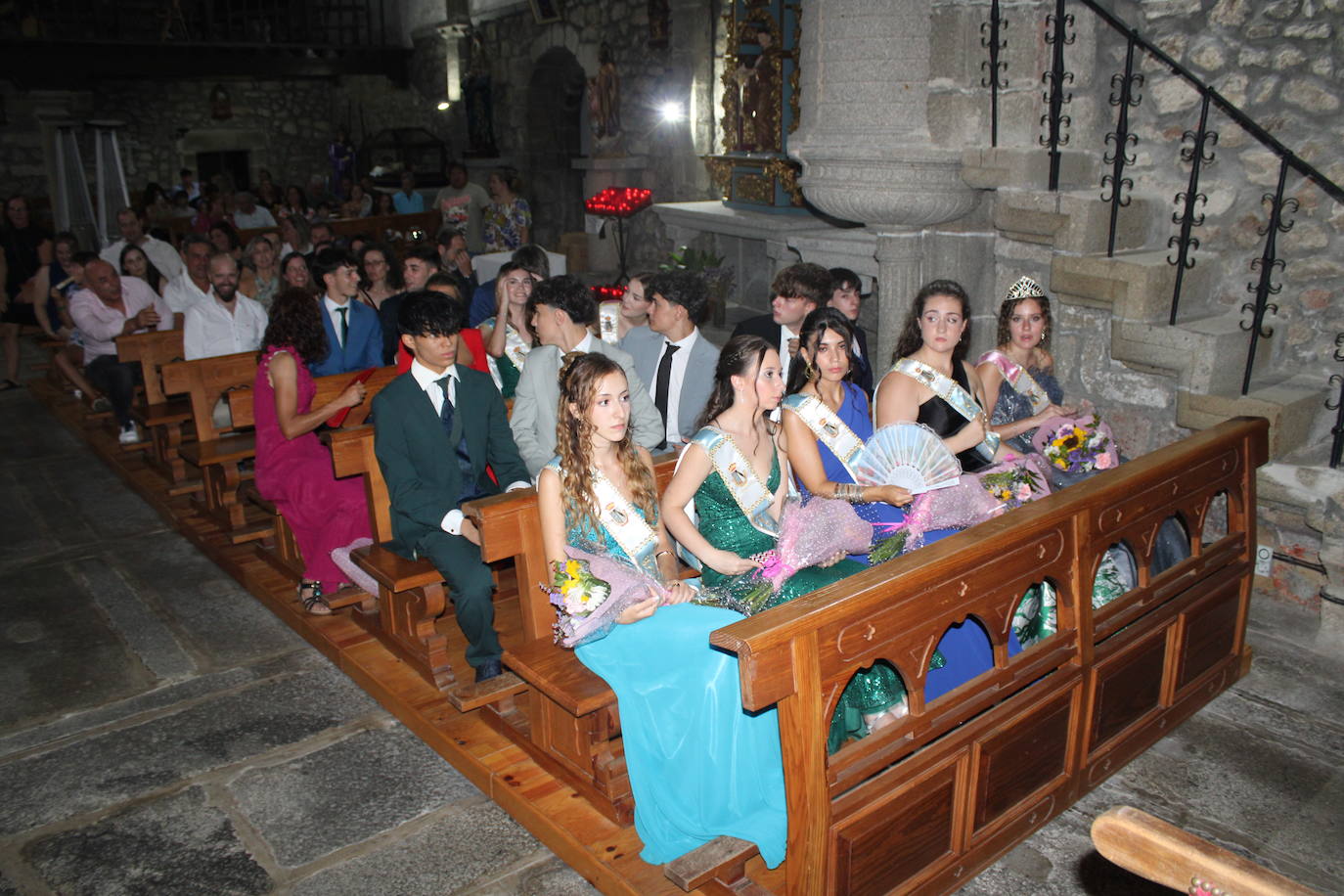 Ledrada vive una intensa jornada por San Roque