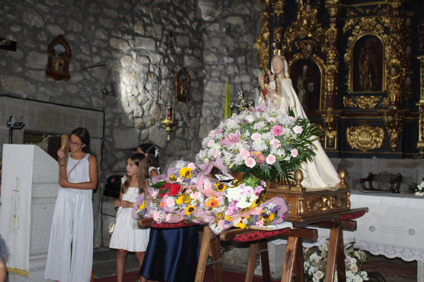 Ledrada vive una intensa jornada por San Roque