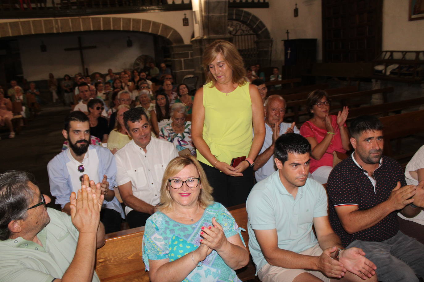 Fin de fiesta con homenaje y relevo en la Hermandad de San Roque en Puente del Congosto
