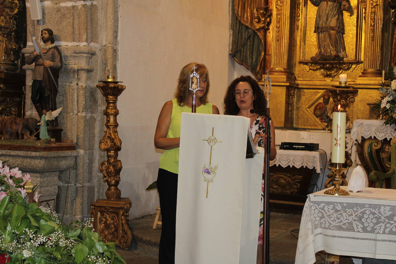 Fin de fiesta con homenaje y relevo en la Hermandad de San Roque en Puente del Congosto