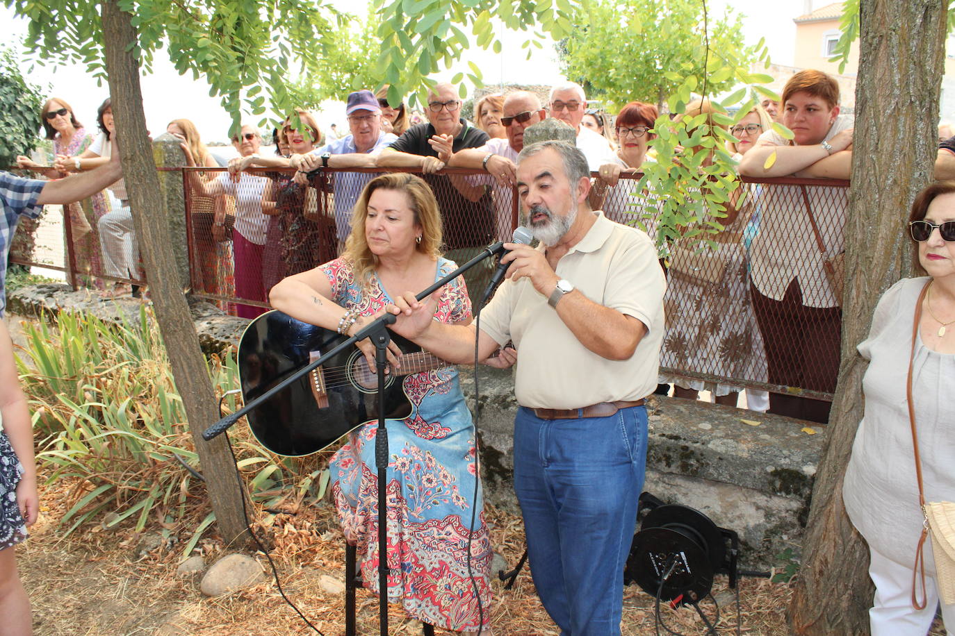 Fin de fiesta con homenaje y relevo en la Hermandad de San Roque en Puente del Congosto