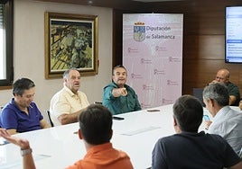 Debate de la mesa de cereal en la Lonja de Salamanca.
