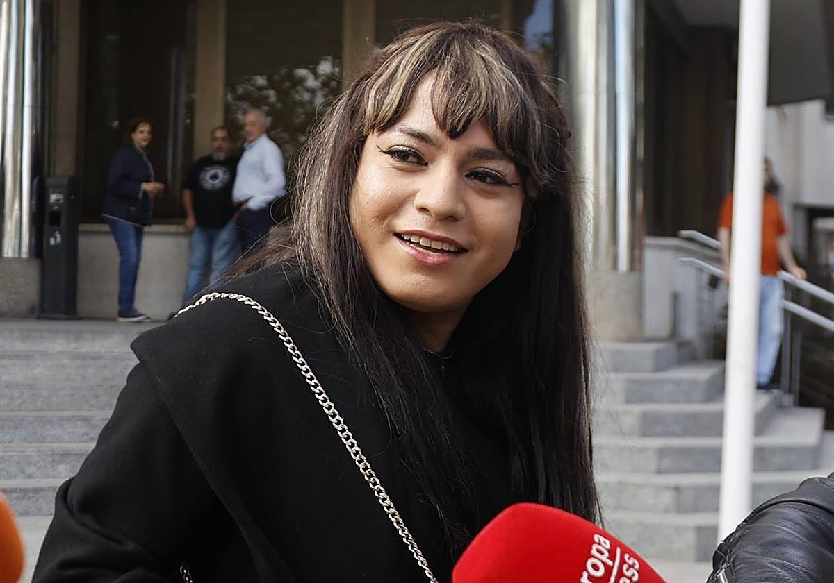 Valeri Cuéllar, ante el micrófono de Europa Press.