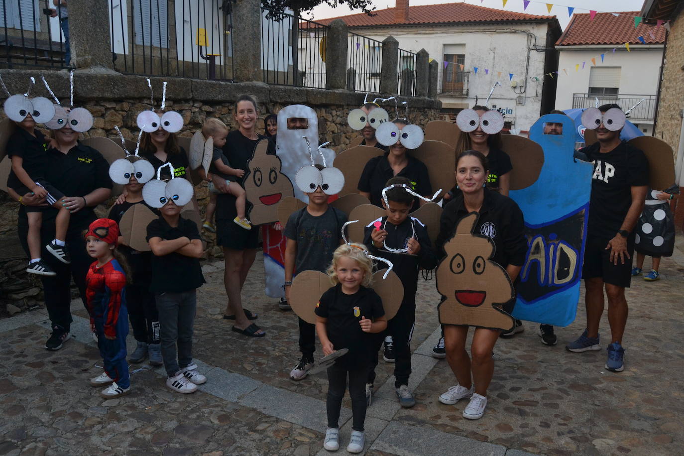 Los vecinos de El Cabaco, estrellas de las fiestas