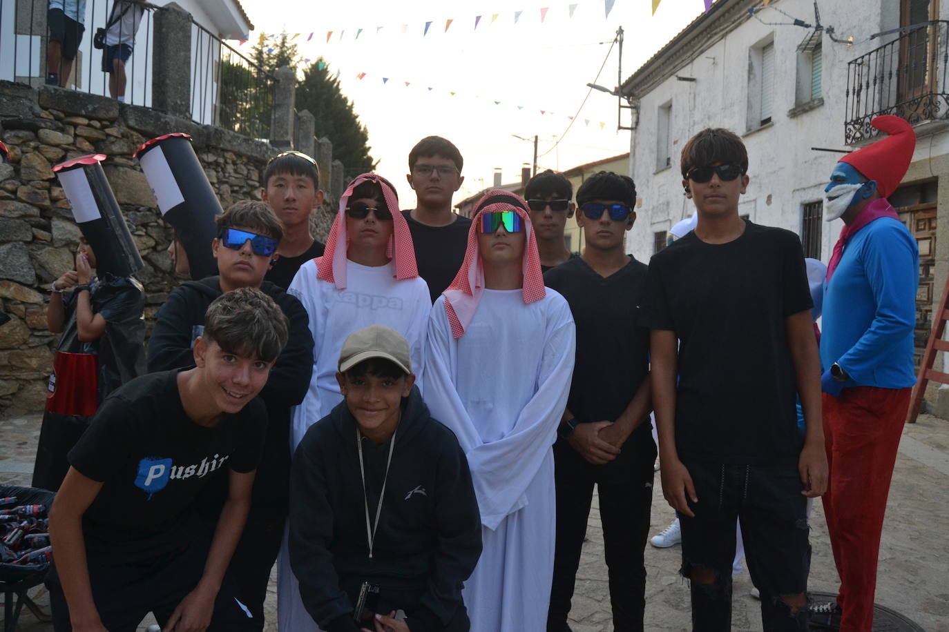 Los vecinos de El Cabaco, estrellas de las fiestas