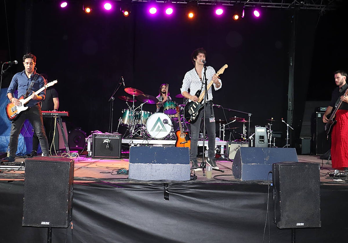 Actuación del año pasado en el Granito Rock.