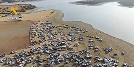 La 'rave' de Salvatierra se salda con 8.000 asistentes, 337 denuncias y seis detenidos