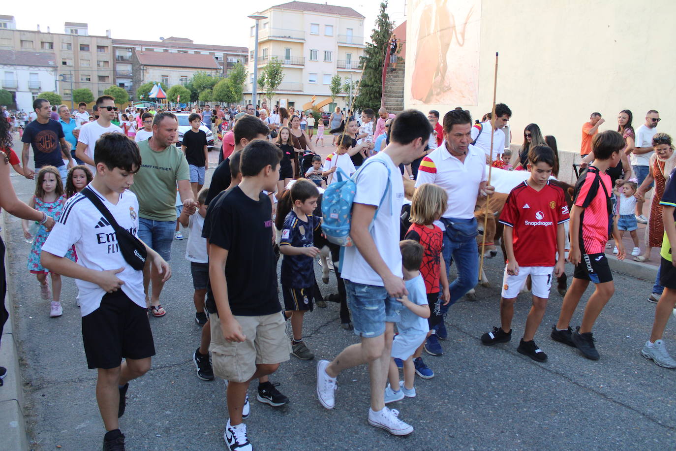 Guijuelo vive con intensidad la vaquilla del aguardiente
