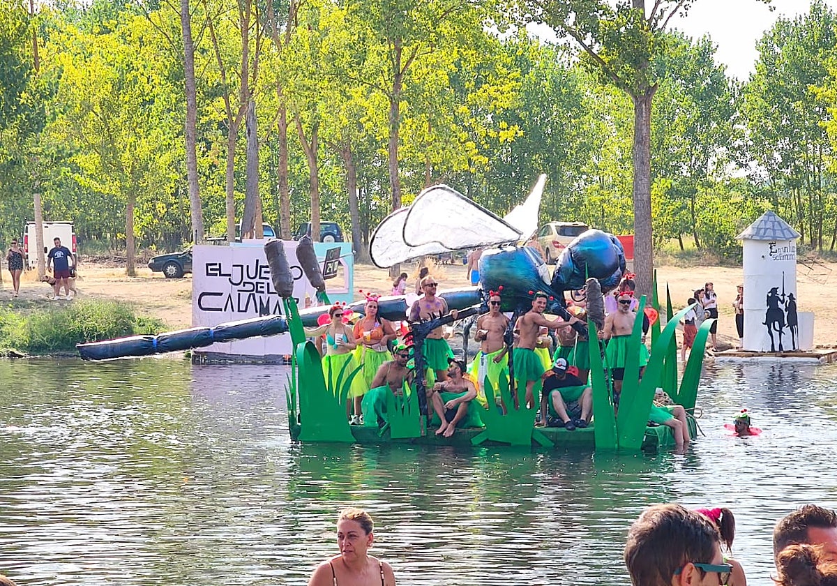 Gran despliegue de originalidad en la bajada de OFNIS de Huerta