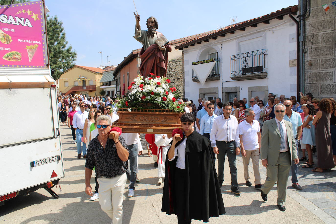 Los Santos acompaña a San Bartolo en el día grande de su fiesta