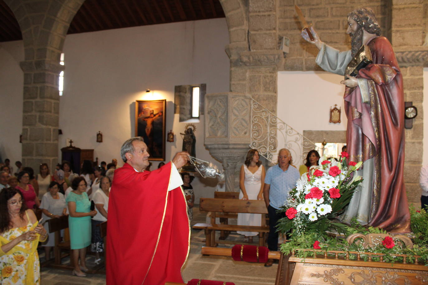 Los Santos acompaña a San Bartolo en el día grande de su fiesta