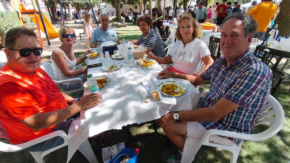 Una paella con sabor a compañía en Huerta