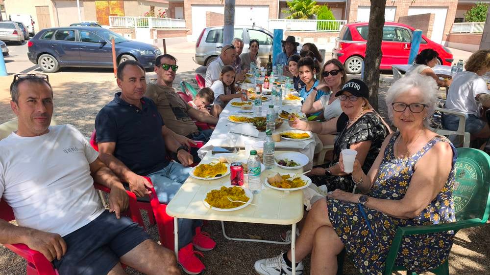 Una paella con sabor a compañía en Huerta