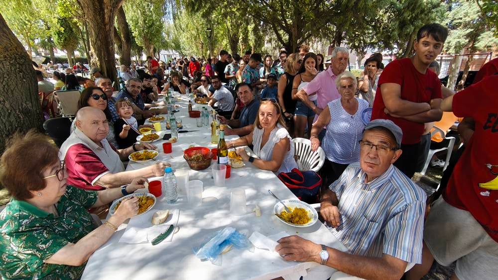 Una paella con sabor a compañía en Huerta