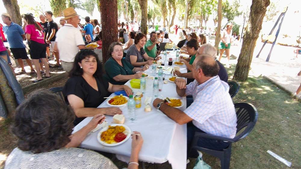 Una paella con sabor a compañía en Huerta