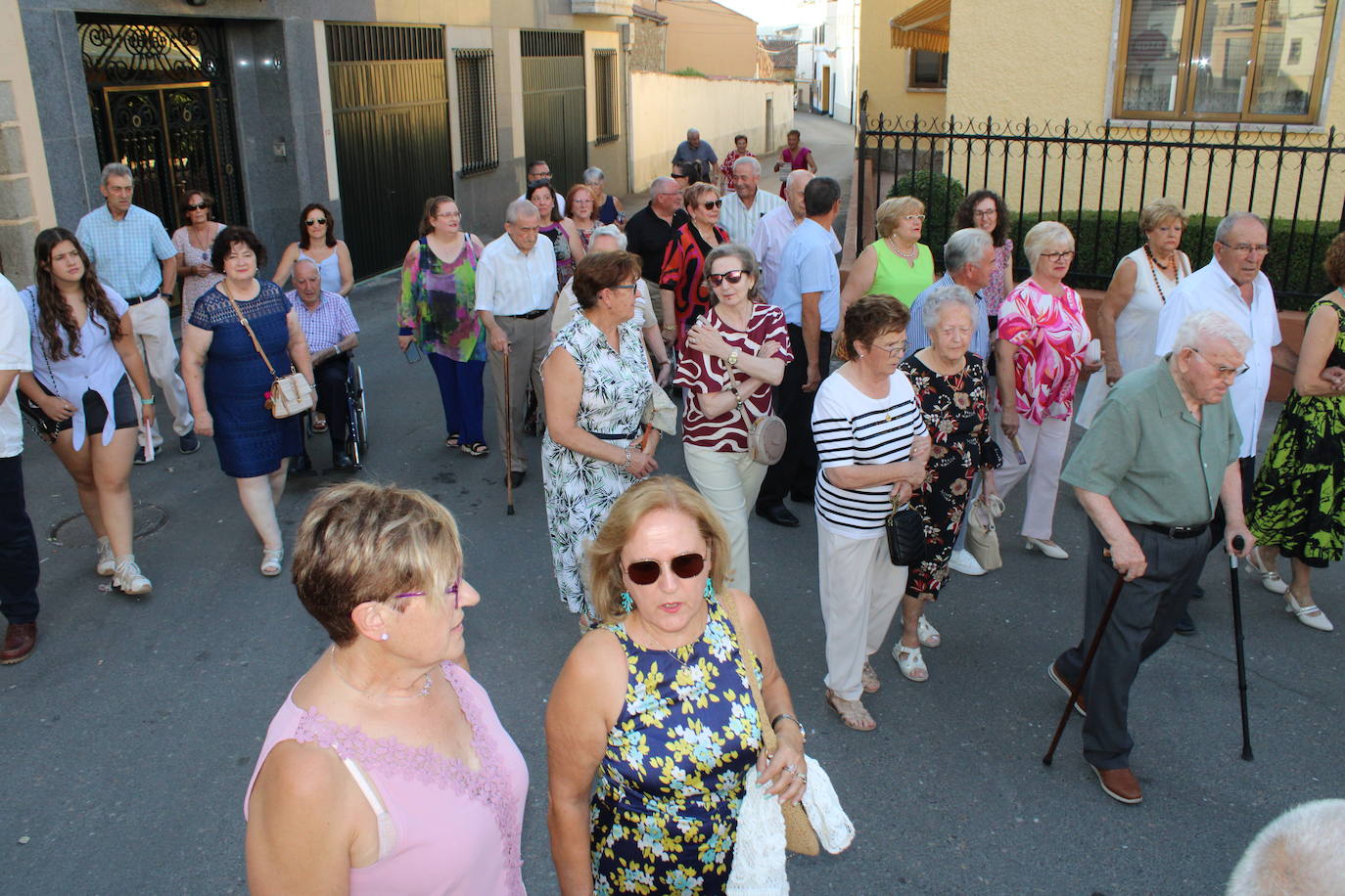 San Roque sale de nuevo a la calle en Ledrada
