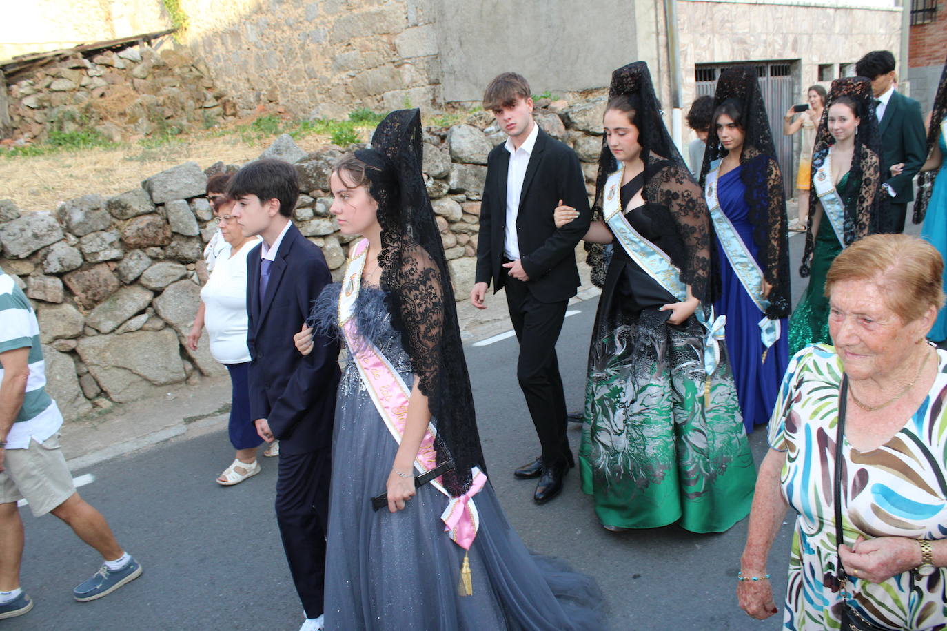 San Roque sale de nuevo a la calle en Ledrada