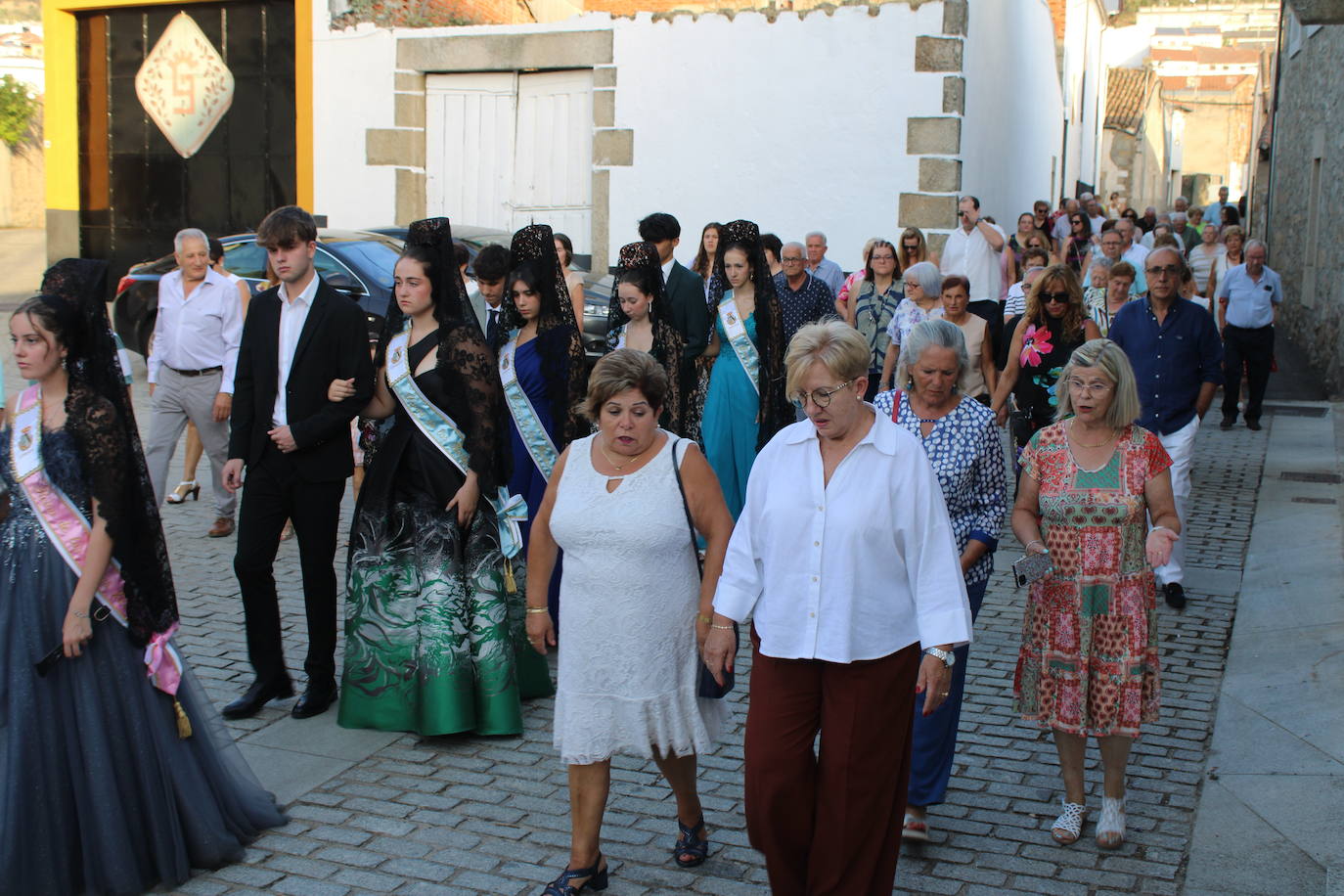 San Roque sale de nuevo a la calle en Ledrada