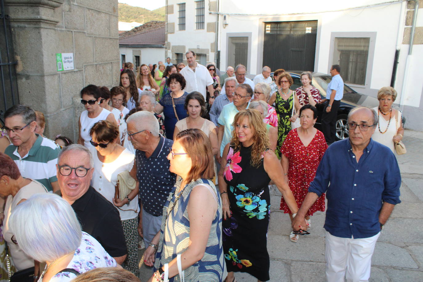 San Roque sale de nuevo a la calle en Ledrada
