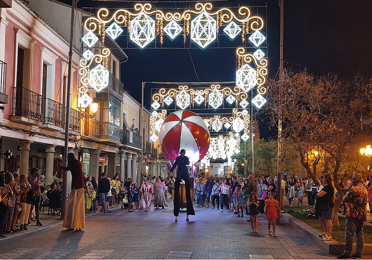 Pasacalles teatral por las calles de Peñaranda.