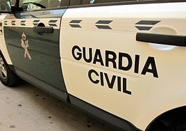 Imagen de un vehículo de la Guardia Civil.